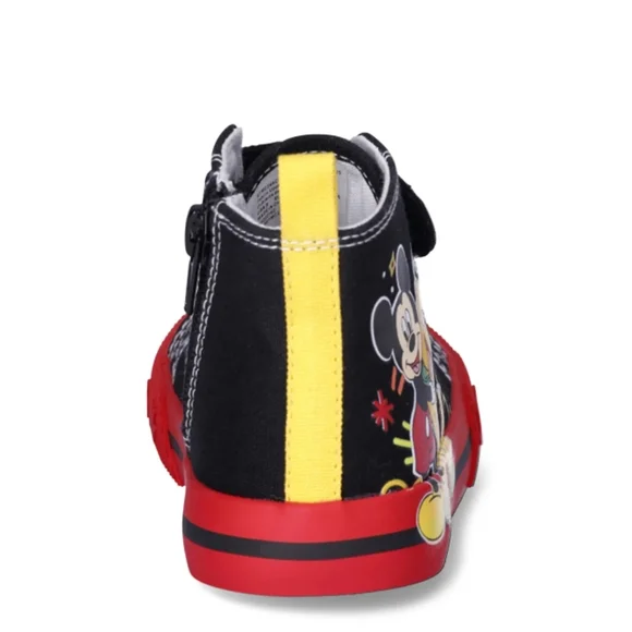 Boys Mickey Mouse High Top Sneakers Toddlers 🆕 Size 9 🔥 NEW - Picture 5 of 15